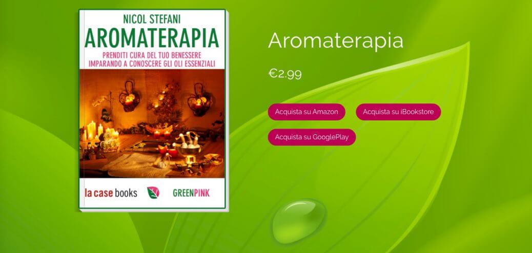 Aromaterapia, il primo ebook della collana Greenpink