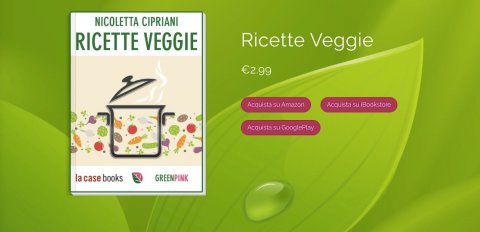 Ricette Veggie, un ebook firmato Greenpink