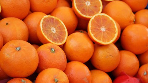 I tessuti vitaminici che derivano dagli scarti di arance